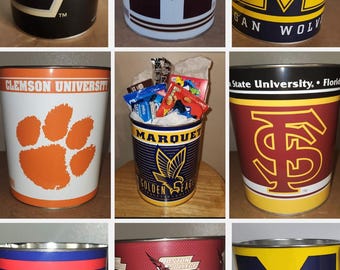 NCAA College Sports Team Snack Gift Basket