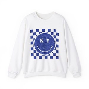 Kentucky Unisex Sweatshirt, Louisville Graphic Crewneck Jumper, State Pride Pullover, Southern Charm Gift, Bluegrass Sweater