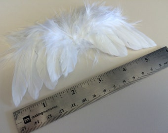 Feather Angel Wings - White