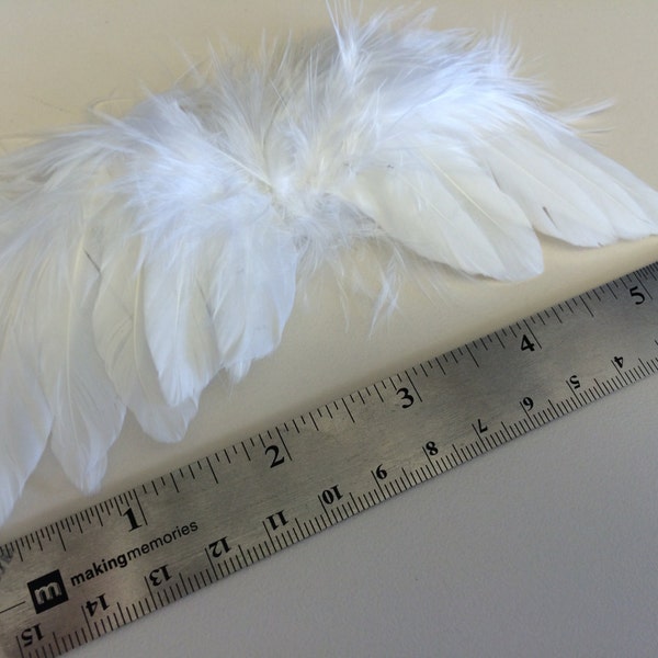 Feather Angel Wings - White