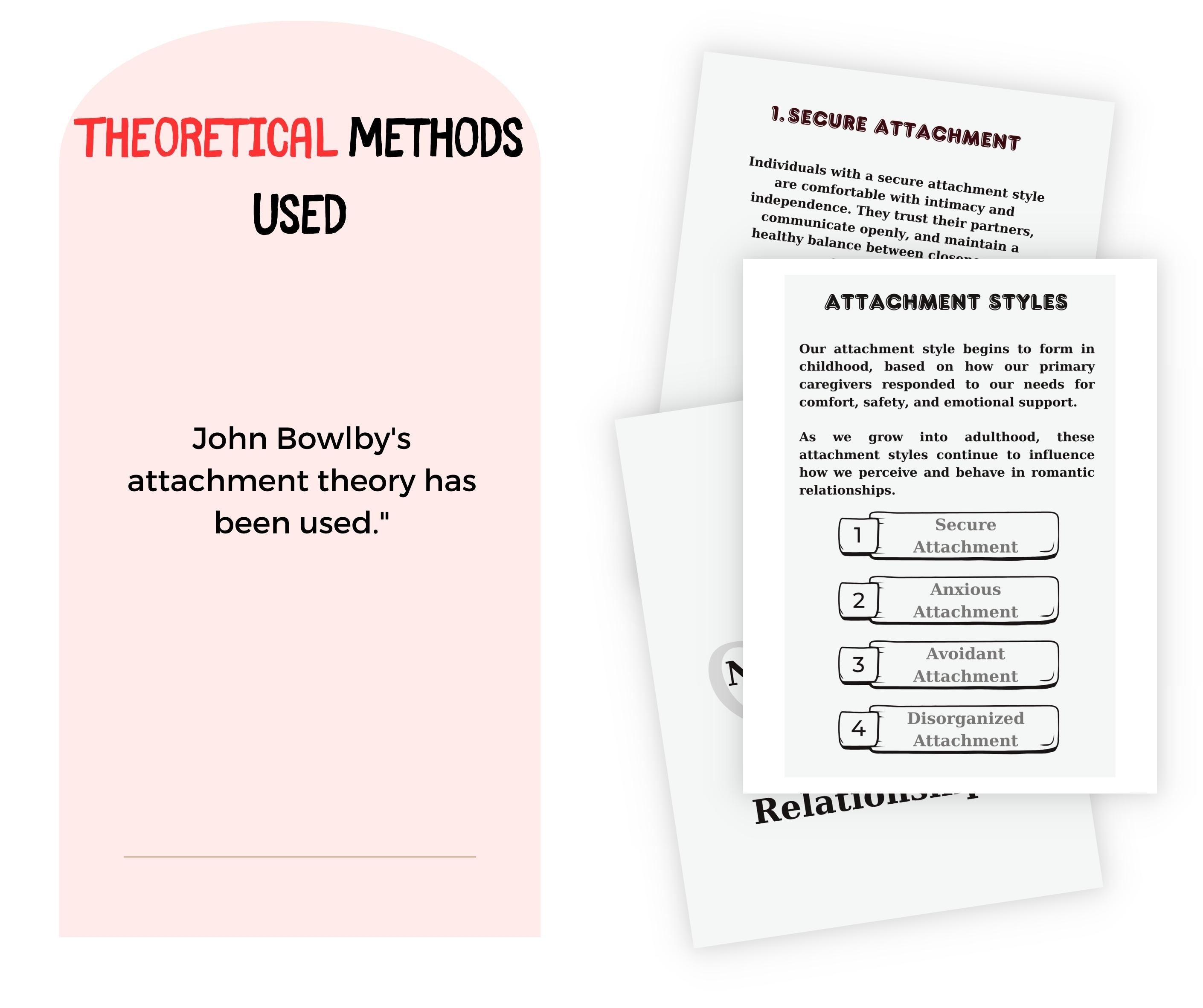 Attachment Styles in Romantic Relationships Worksheet, Couples ...