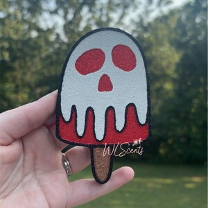 Spooky Popsicle Car Freshie | Custom Colors & Scents | Fall | Halloween