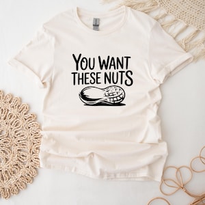 Funny Peanut T-Shirt: Retro Foodie Tee for Nut Lovers