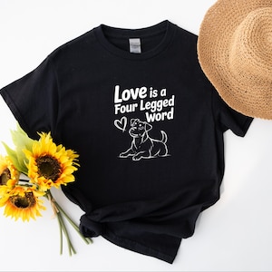 Jack Russell T Shirt For Dog Lover Cute Jack Russell T-Shirt For Dog Owner Basic Dog Shirt For Her