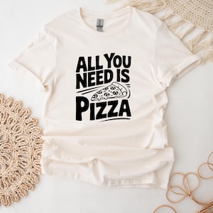 Pizza Lover T-Shirt: Retro Foodie Tee