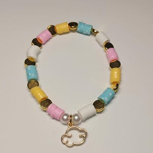 Colorful Cloud Bracelet: Summery Charm