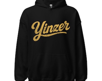 Yinzer: Steel City Retro Wordmark Hoodie
