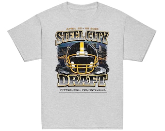Steel City Draft Pittsburgh: Draft Weekend Football Youth Tee