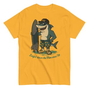 Surfin&#39; Down the Mon Since ’79 Tee