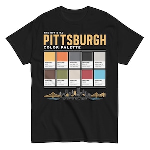 Pittsburgh Color Palette Tee