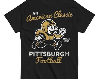 American Classic Pittsburgh Football Tee x Schwarz