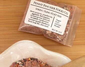 Spring Fling Filet Mix - Hermit Crab Food
