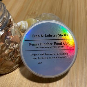 XL Crab & Lobster Shell - Hermit Crab Food
