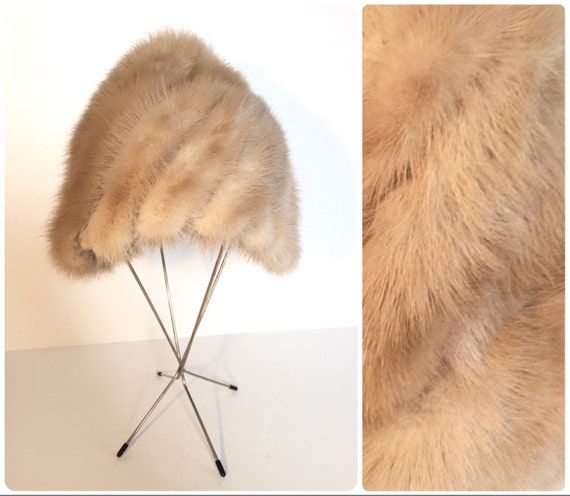 Blonde Mink Winter Hat