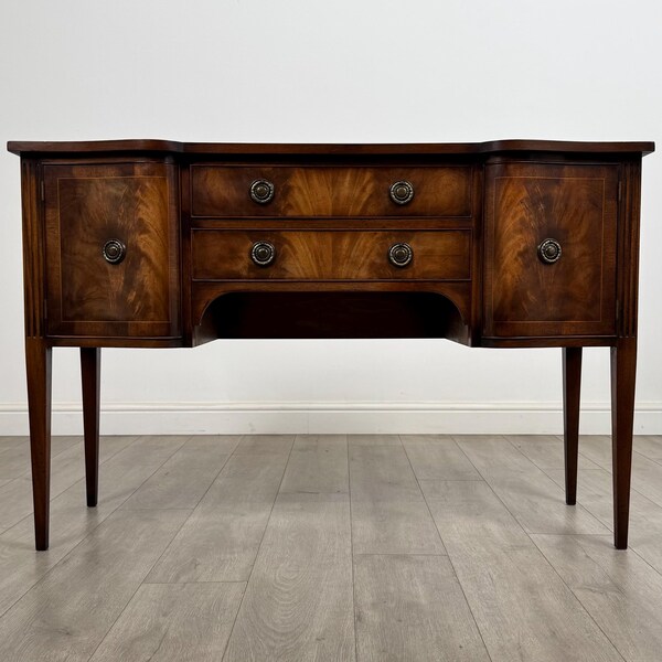Antique 20th Century Good Quality Sideboard In Mahogany ( REF AF-5161 )