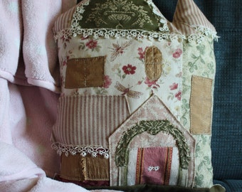 Victorian House Pillow