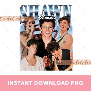 Shawn Mendes PNG: On The Road Again Tour Art (Digital Download)