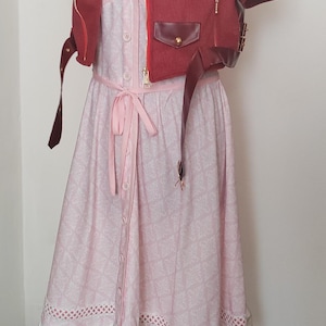 Aerith cosplay, Final Fantasy 7 remake