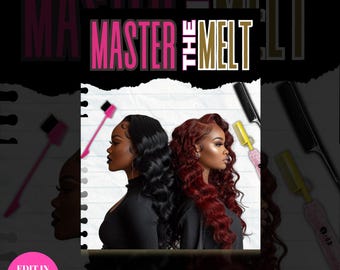 Hair Ebook - 25 Pages Wig Ebook, Hair Stylist Ebook, Lace Wig Class Manual, Wig Ebook Template, Done For You Ebook Brand and Resell, DFY PLR