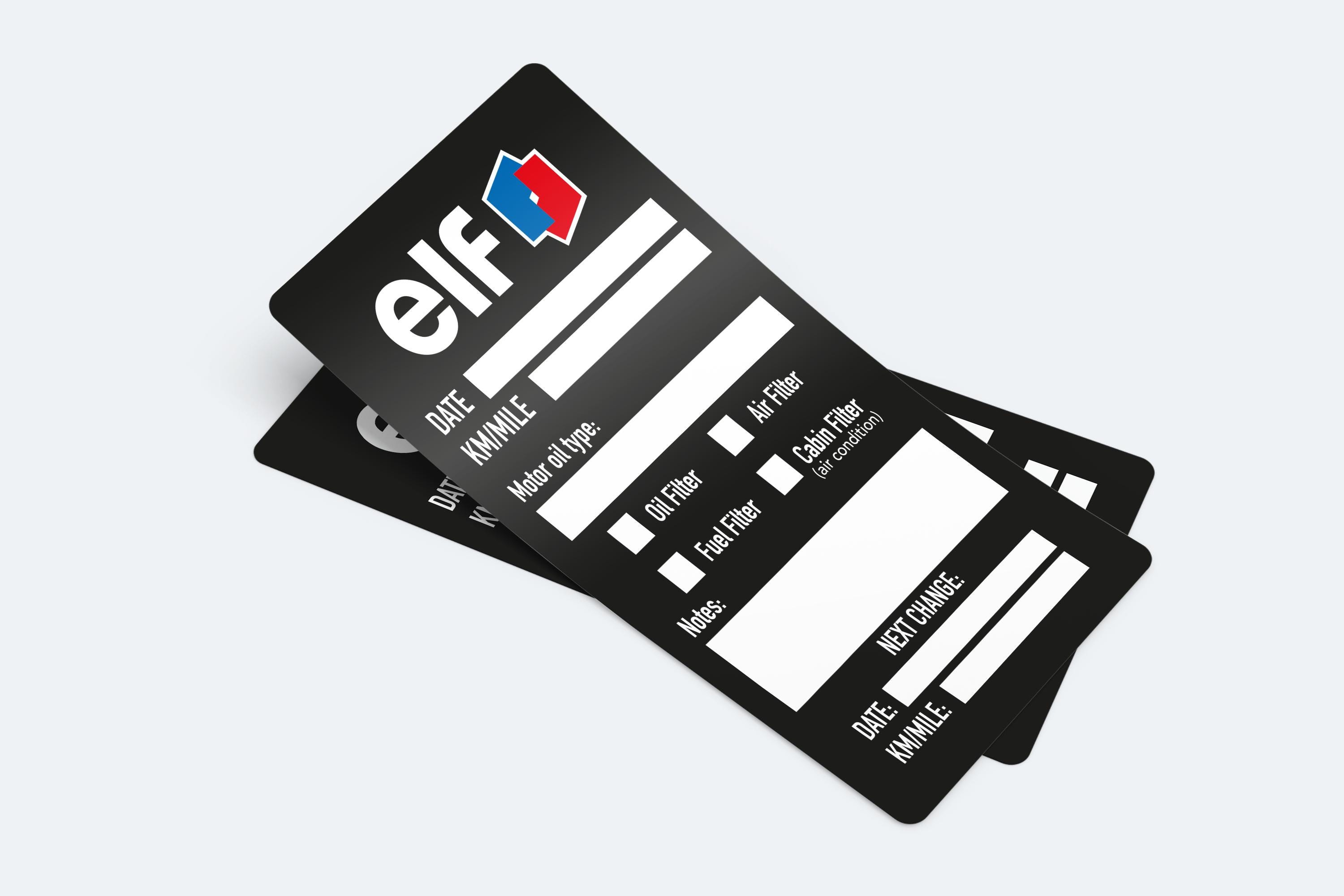 150 Oil Change Service Reminder Stickers - Clear Window Lite 2 Quot X 2 Quot Roll