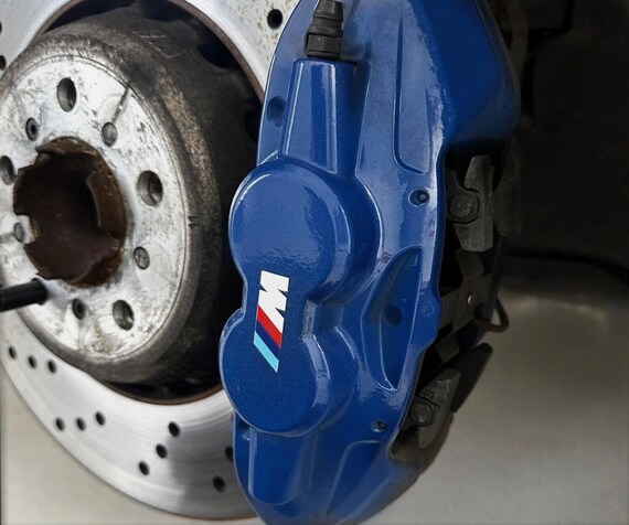Elevate Designs M Sport Brake Caliper Black Badge Decals - Set Of 6 - UV & Heat Resistant