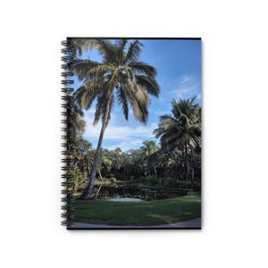 Tropical Paradise Spiral Notebook - Ruled Line, Nature Lover Gift, Journal, Travel Diary, Study Notepad, Eco-Friendly