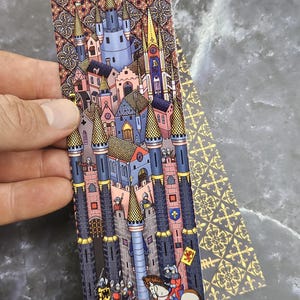 Medieval themed illustrated Bookmark, Medieval Bookmark, Medieval Manuscript Style Bookmark