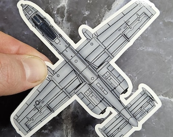 ST 様々なステッカーA 10種類 単品売り USA A-10 サンダーボルト II USAF U.S.A.F. ミリタリーシール
