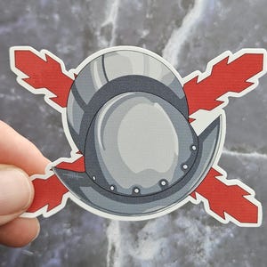 Spaanse Morrión Tercio-helmsticker, Morion-vinylsticker, Tercios-sticker, cadeausticker voor liefhebbers van Spaans leger en geschiedenis