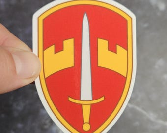 MACV Vietnamoorlog vinylsticker - Amerikaanse leger waterdichte gelamineerde sticker