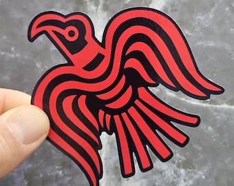 Odin Raven banner Viking Age Flag, Flag transparent background PNG
