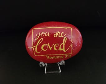 On vous aime, la roche peinte