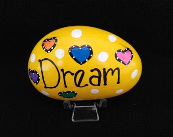 Roche peinte de rêve