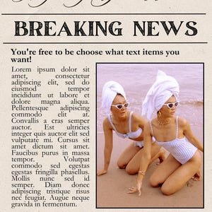 Customizable Newspaper