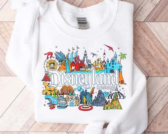 Disneyland Resort Sweatshirt, Disneyland Sweatshirt, Disney Trip Sweater, Vintage Disneyland Sweat, Family Vacation Sweatshirt,Epcot Sweater