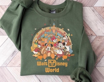 Disney Fall Sweatshirt, Disney Thanksgiving Sweatshirt, Cozy Season Sweatshirt, Mickey and Friends Hoodie, Disney Fall Trip,Mickey Fall Gift