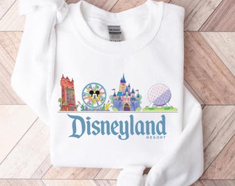 Disneyland Resort Sweatshirt, Disneyland 70th Anniversary Hoodie, Disney Parks Sweater, Disneyland Trip Hoodie, Disney Trip Sweater