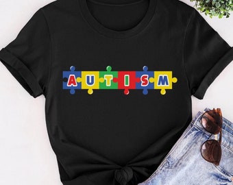 Autism Puzzle Shirt, Autism Shirt, Autism Awareness Shirt, Autism Shirt, Autism Month, Autism Youth Shirt,  Autism Mom Gift, Proud Mom Tee