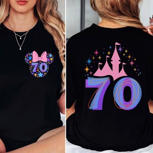 LA Disney ディズニーランド 70周年 Tシャツ　タグ付き新品 S Disneyland 70th anniversary shirt - Etsy 日本