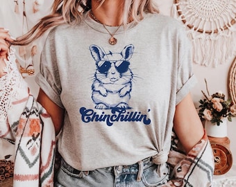 Funny Chinchillin' Chinchilla Shirt, Chinchilla Lover Gift