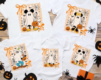 Disney Halloween Characters Shirt, Mickey and Friends Ghost Halloween Shirt, Disney Pumpkin Shirt, Mickey's Not So Scary Halloween Party