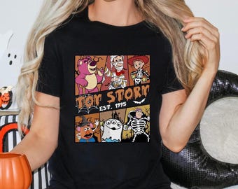 Disney Pixar Toy Story Est 1995 Halloween Costume Shirt, Disney Spooky Season Tshirt, Woody And Buzz Halloween Shirt, Disney Halloween Shirt
