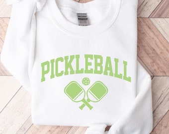 Pickleball Sweatshirt, Pickleballer Pullover, Pickle Baller Geschenk, Pickleball Geschenke für Frauen & Männer, Pickleball Paddles Pullover, sportliches Geschenk