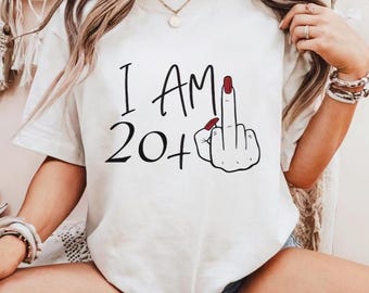 21e verjaardag shirt voor haar, grappige 21e verjaardag outfit, sarcastische 21e verjaardag shirt, 20+1 verjaardag Tee, Turning 21 Tee, 21e verjaardag cadeau
