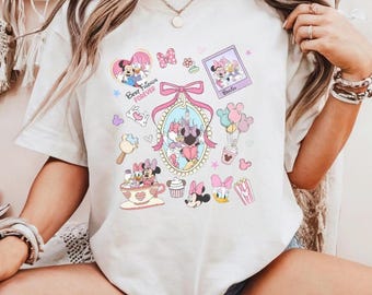 Camiseta retro de Minnie y Daisy: Mejores amigas para siempre, camiseta de Disney Besties, camiseta de Disney para niñas, camiseta de Magic Kingdom, camiseta a juego de Disney Friends