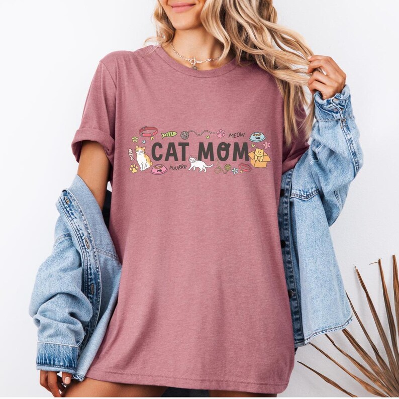 Cute Cat Mom Shirt