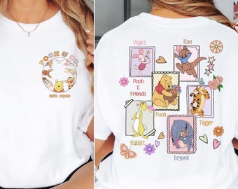 Retro Winnie The Pooh & Friends Shirt, AirLume Cotton Tee