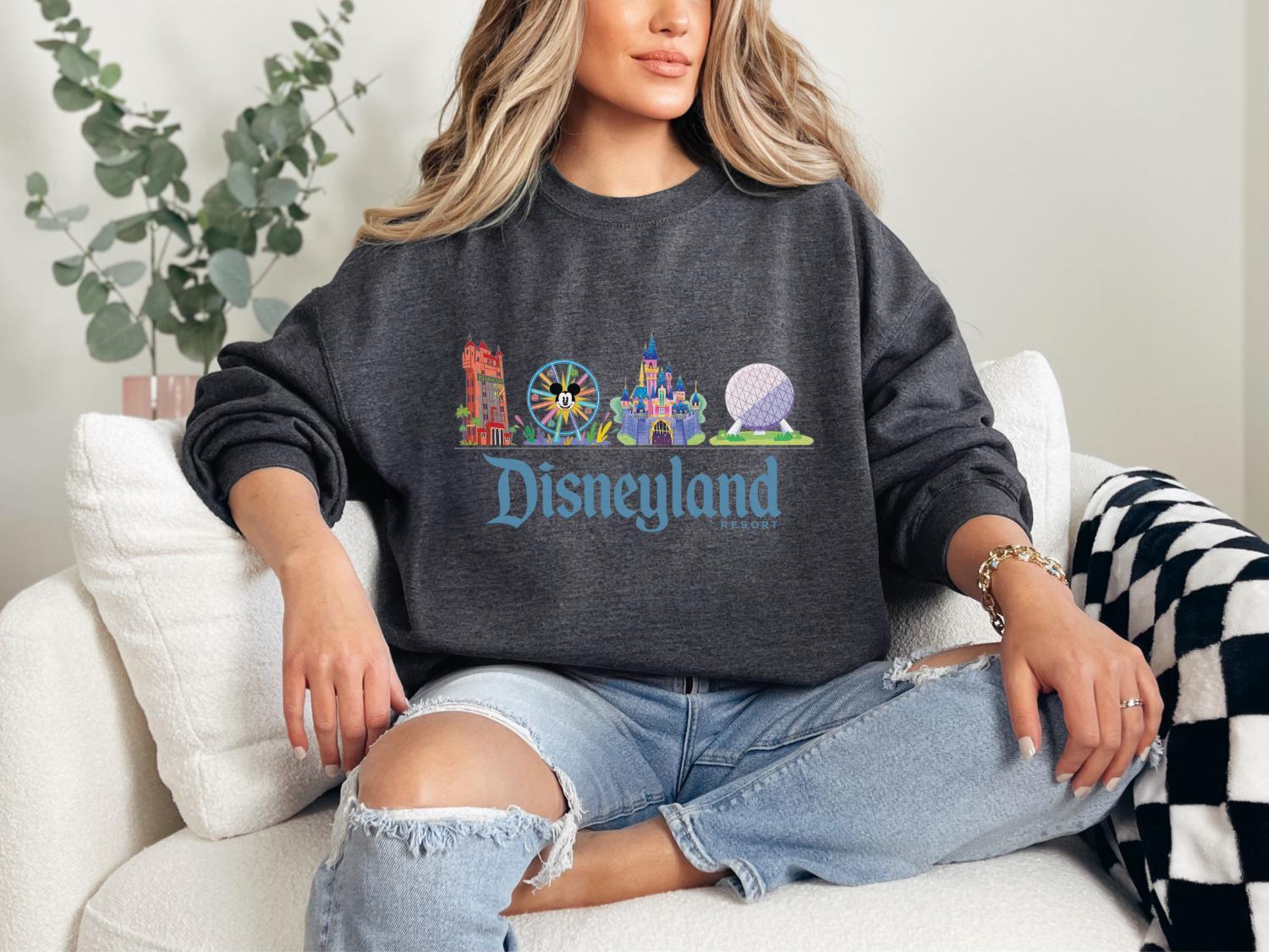 ディズニーランドリゾート スウェットシャツ、ディズニーランド70周年 