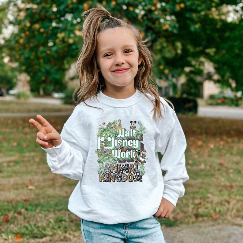 Kids disney trip sweatshirt