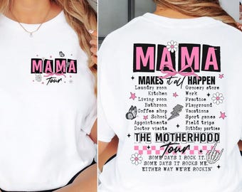 Motherhood Shirt, Some Days I Rock It, Rocker Mama, Cute Skeleton Tee, Womens Shirt, Rocking Motherhood Shirt, Trendy Mom Shirt, Mom Gift